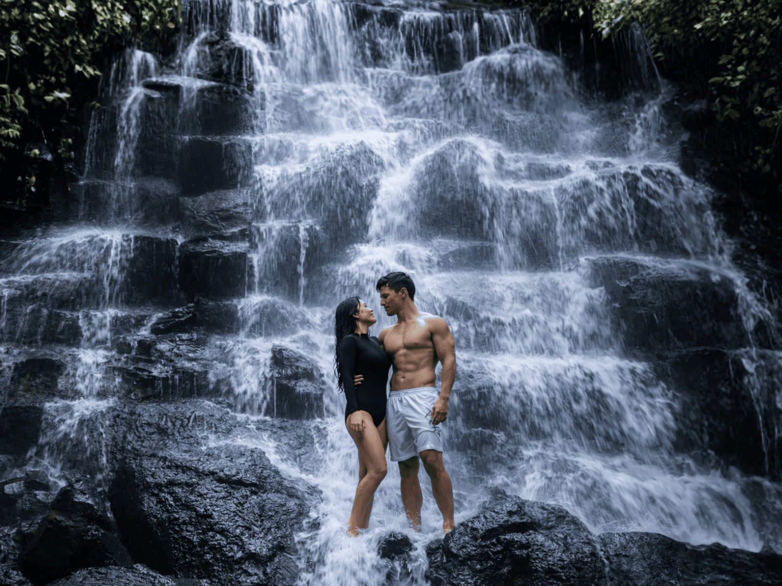 Kanto Lampo Waterfall in Ubud, Bali