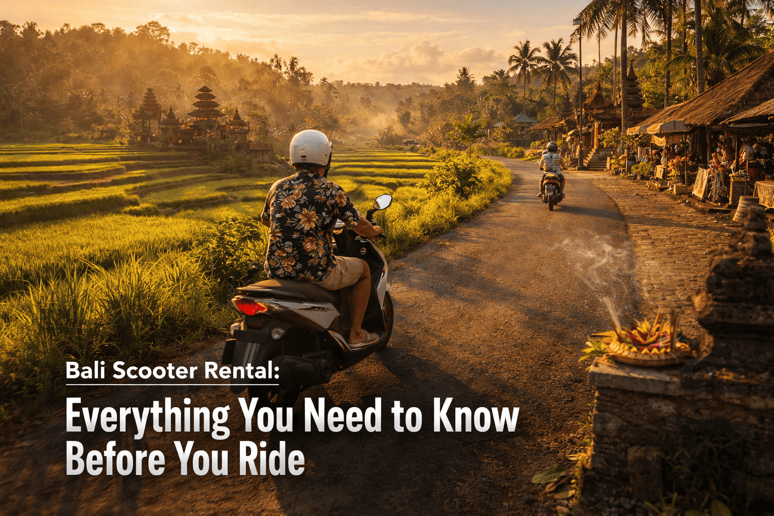 Bali Scooter Rental