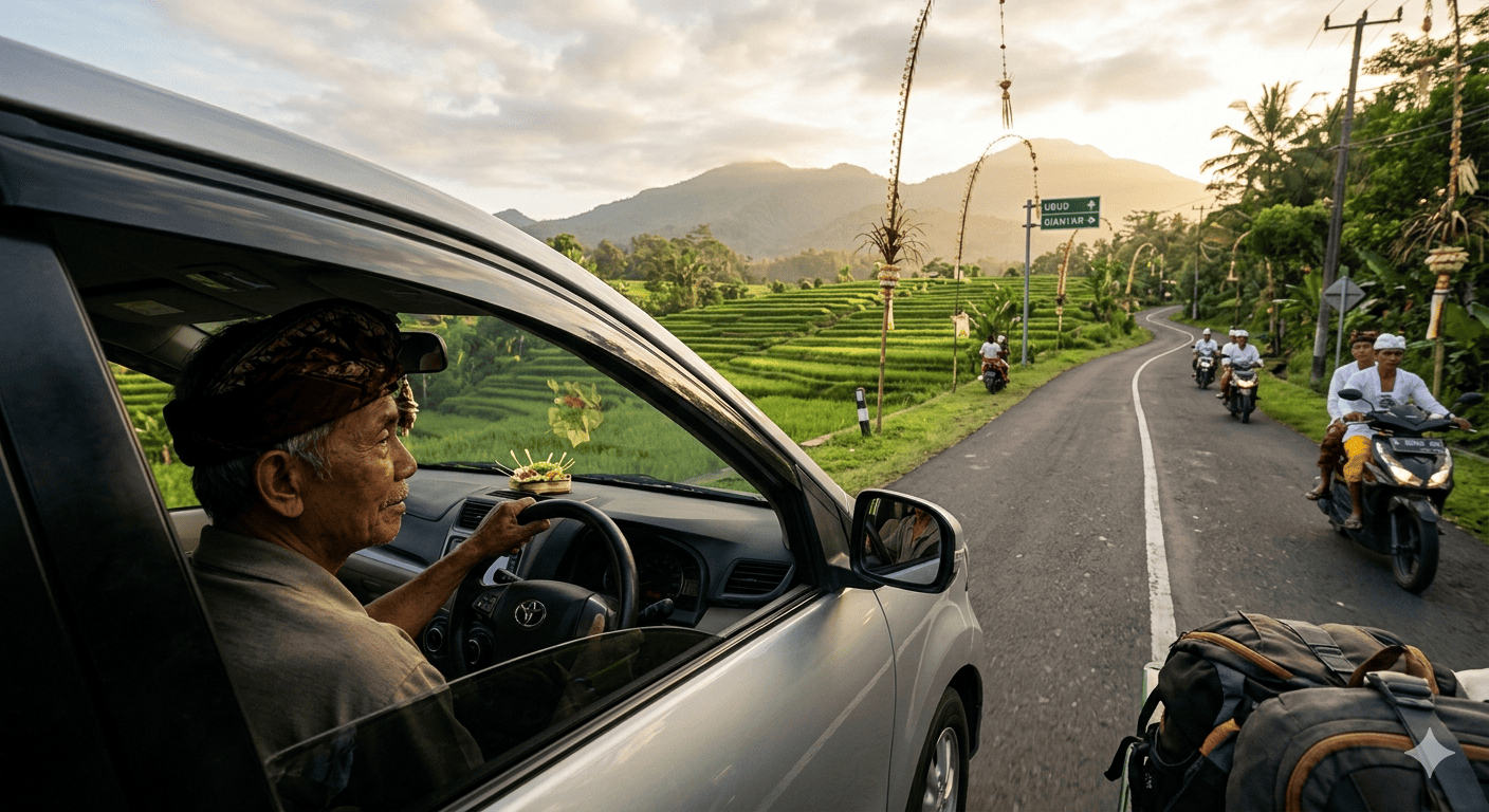 how far is nusa dua to ubud