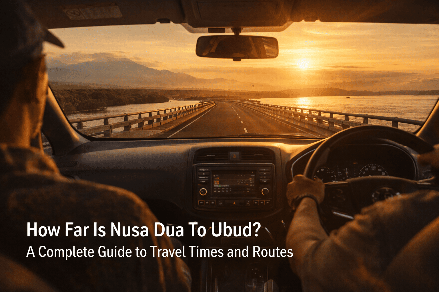 how far is nusa dua to ubud