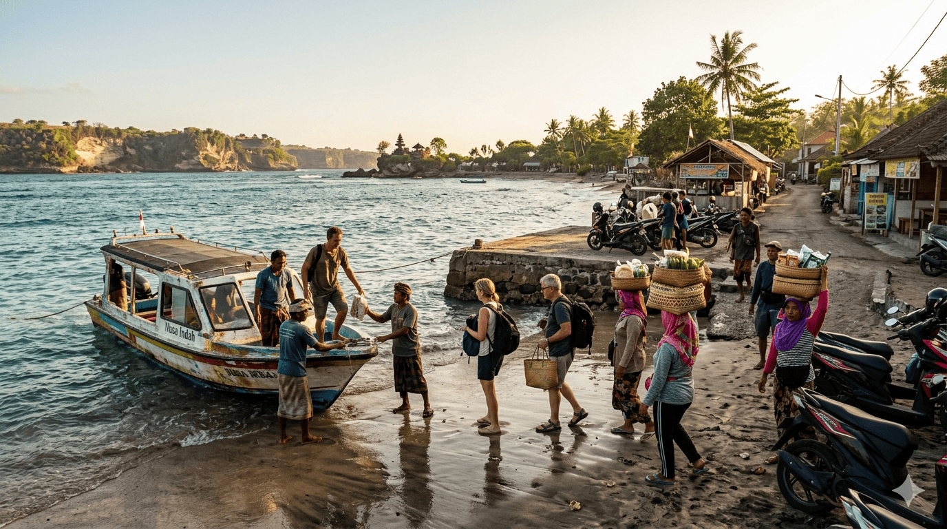 Nusa Lembongan to Nusa Penida