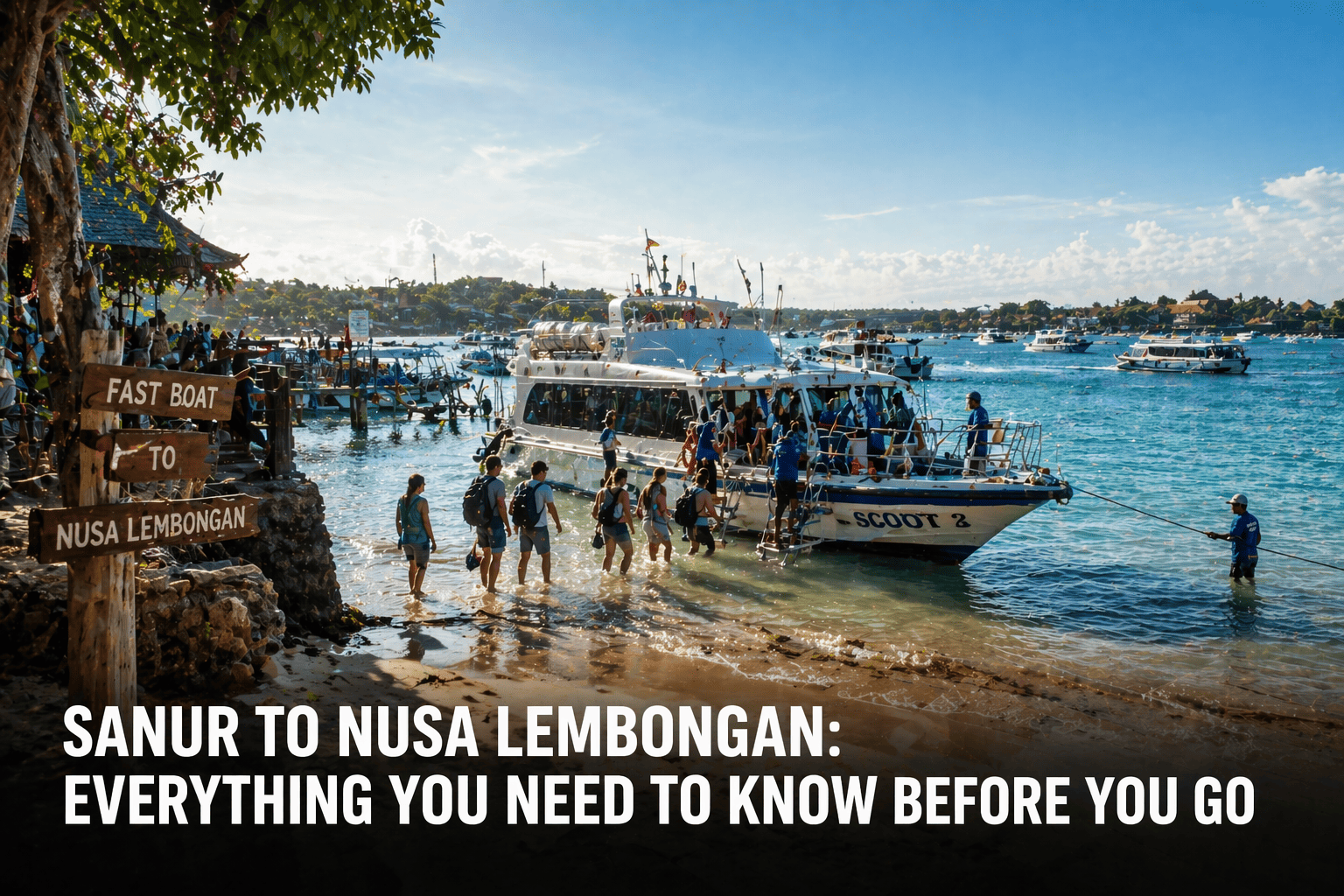 Sanur to Nusa Lembongan