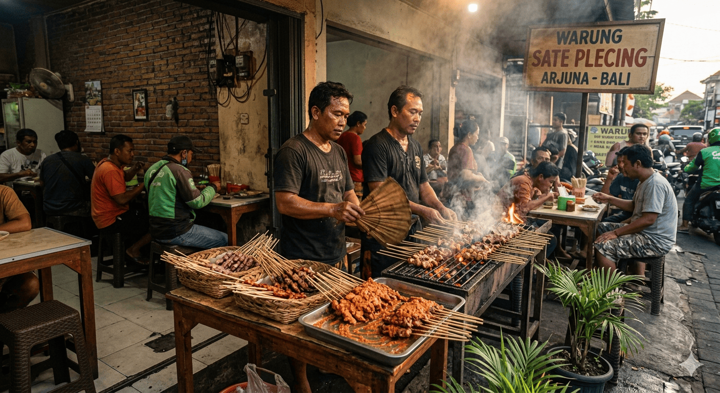 Sate Plecing Arjuna Bali