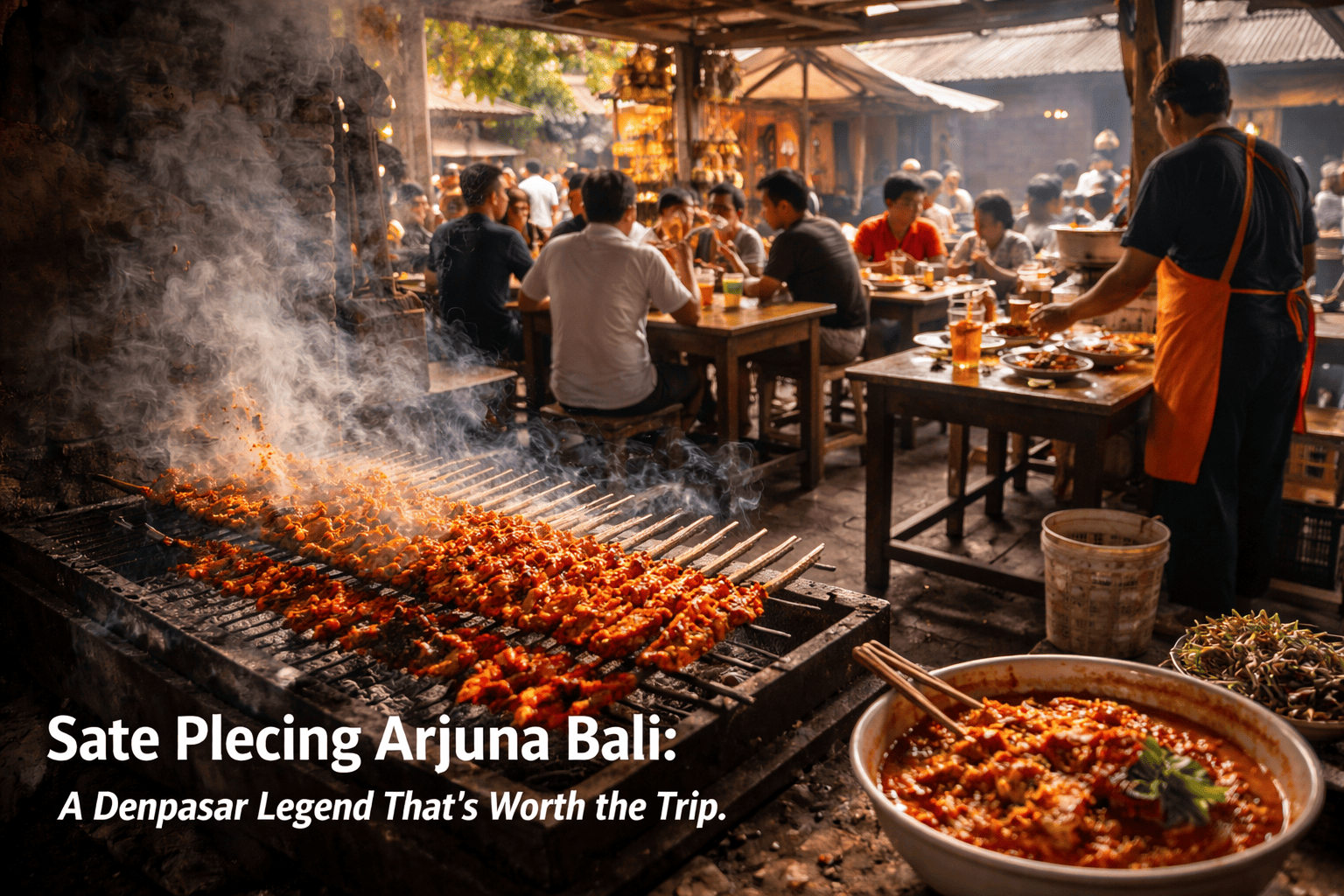 Sate Plecing Arjuna Bali