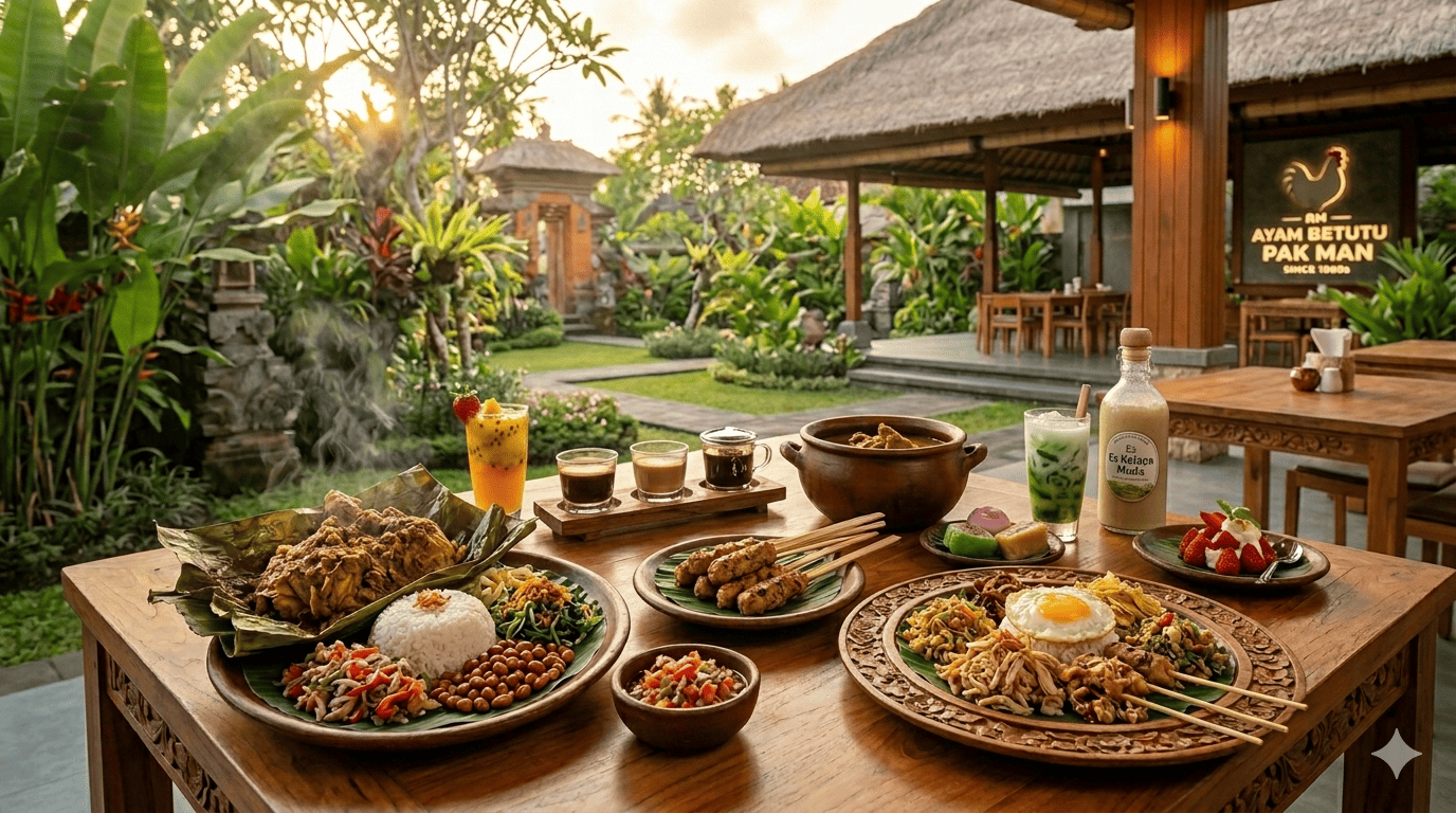 Ayam Betutu Pak Man Kuta