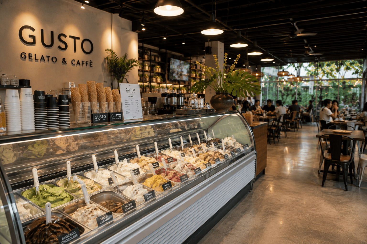 Gusto Gelato and Caffe