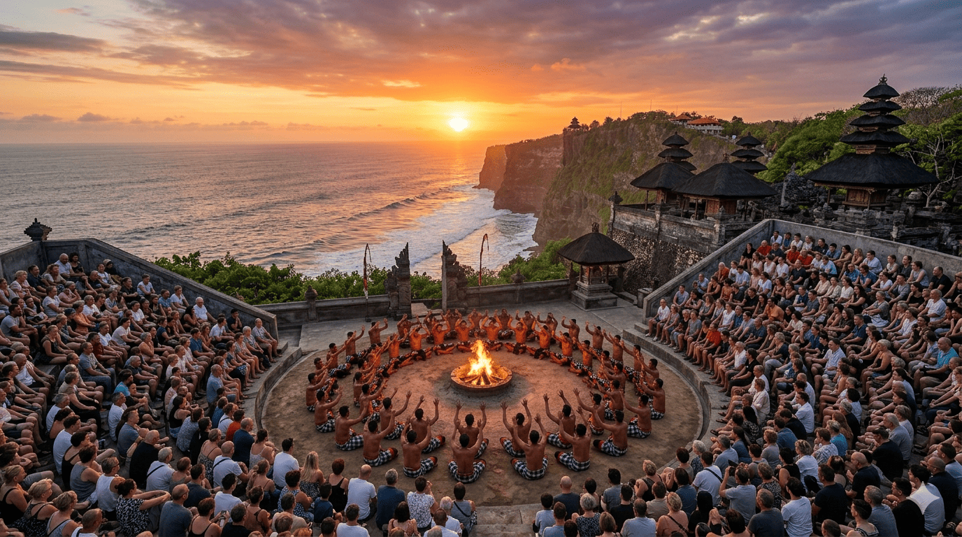 Kecak Fire Dance at Uluwatu Temple