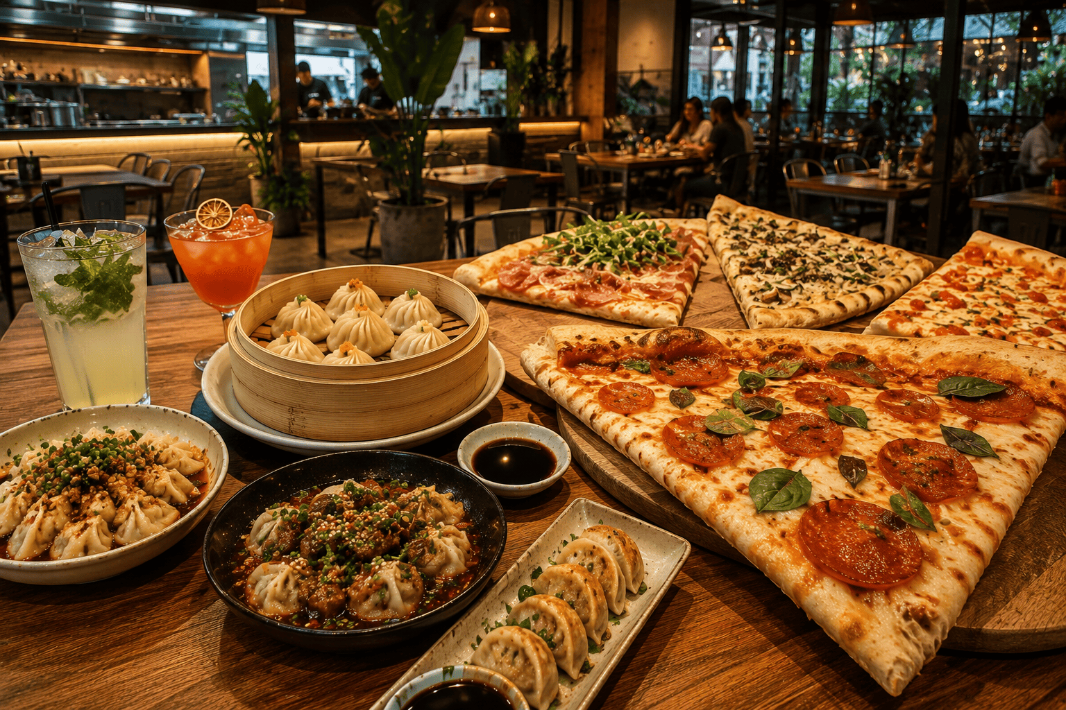 Pizza and Dumplings Canggu