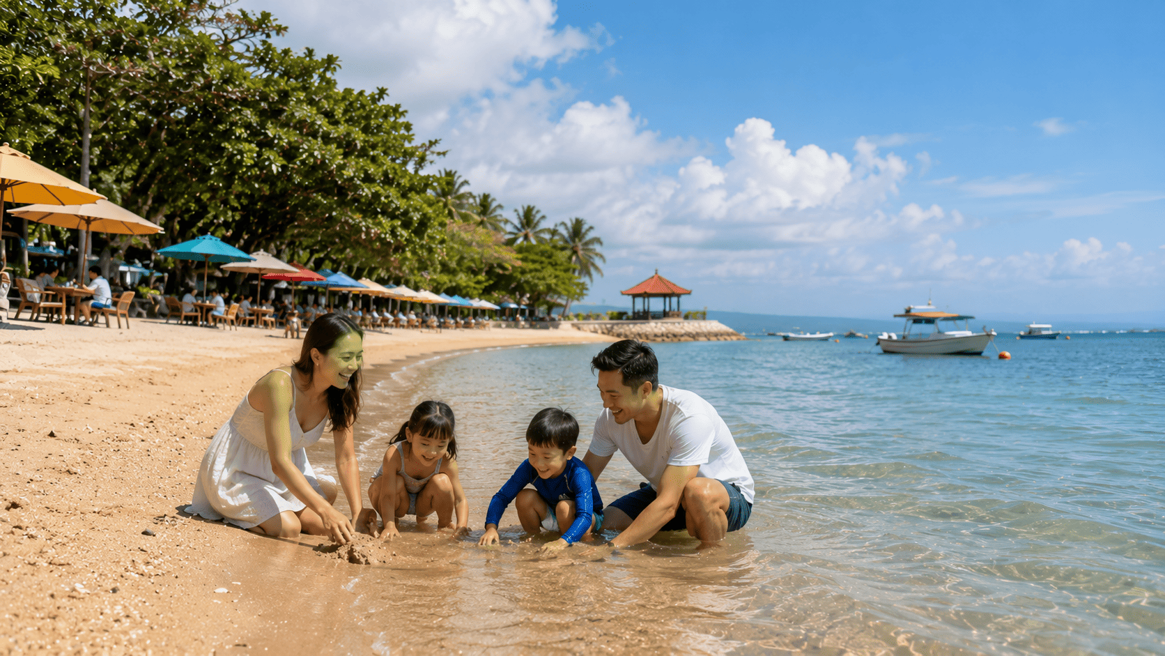 Sanur Beach for Families