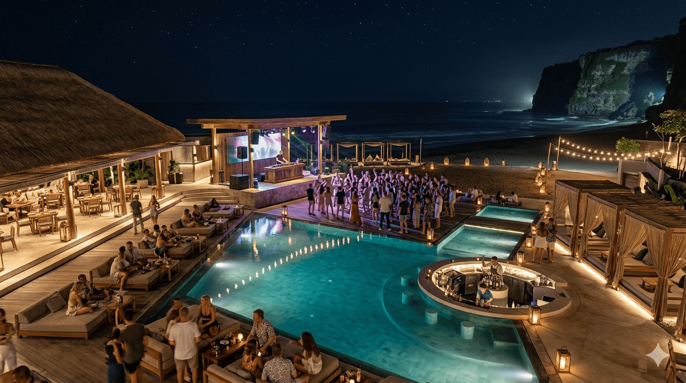 Seminyak and Canggu Beach Club Nights