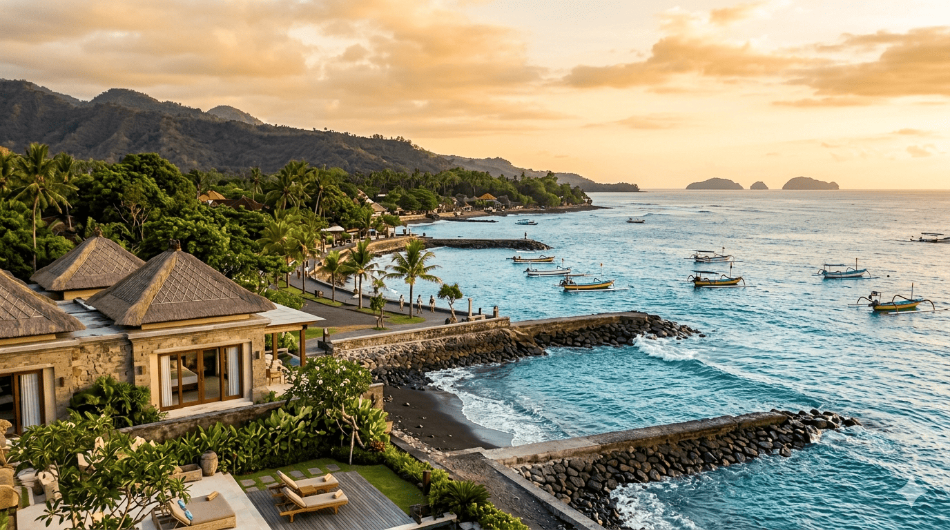 Pantai Candidasa Bali