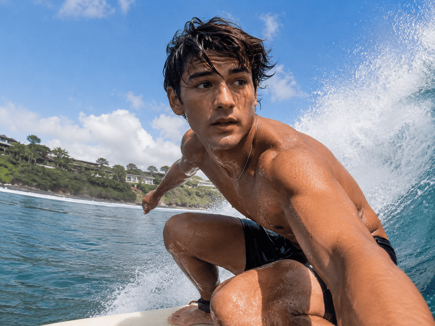 Surfing Bali