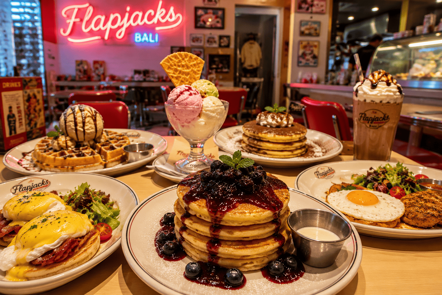 Flapjacks Bali