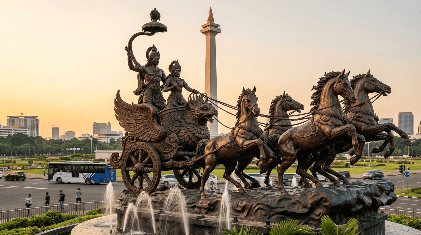Patung Kuda Jakarta