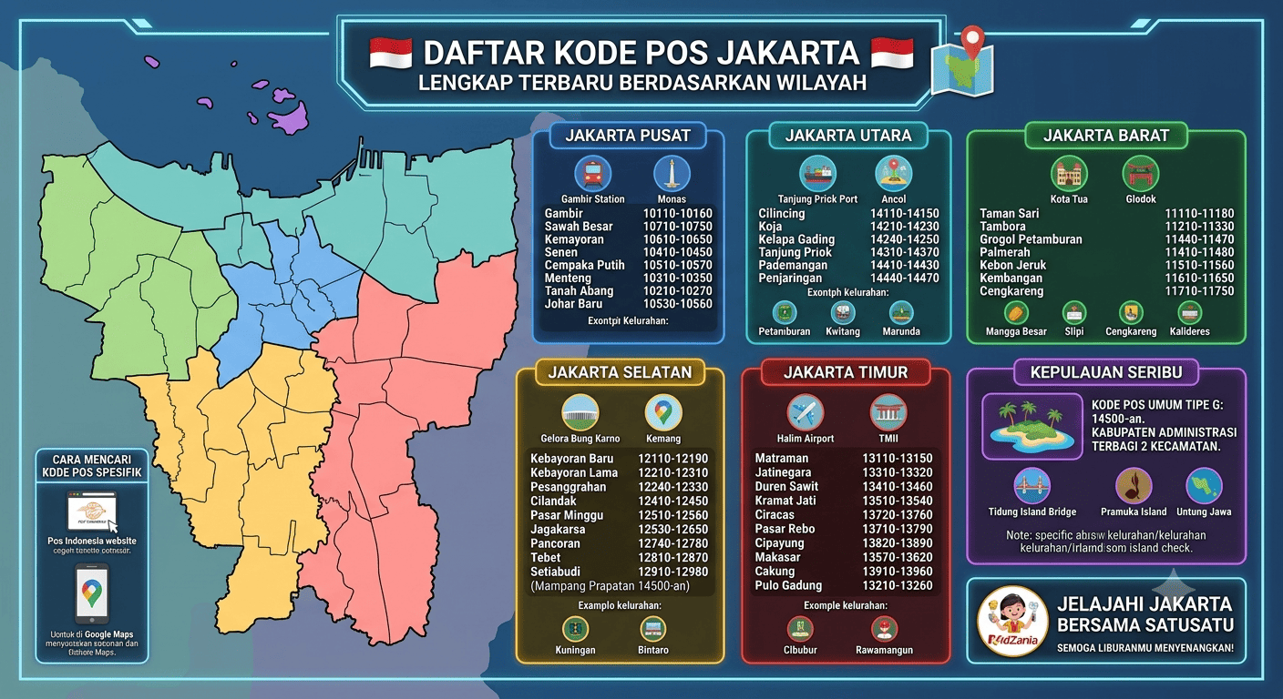 Kode Pos Jakarta