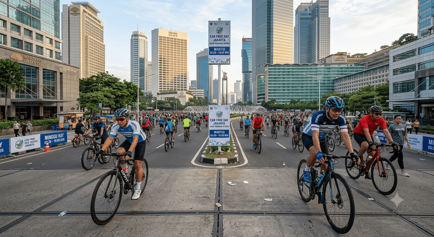Jadwal Car Free Day Jakarta