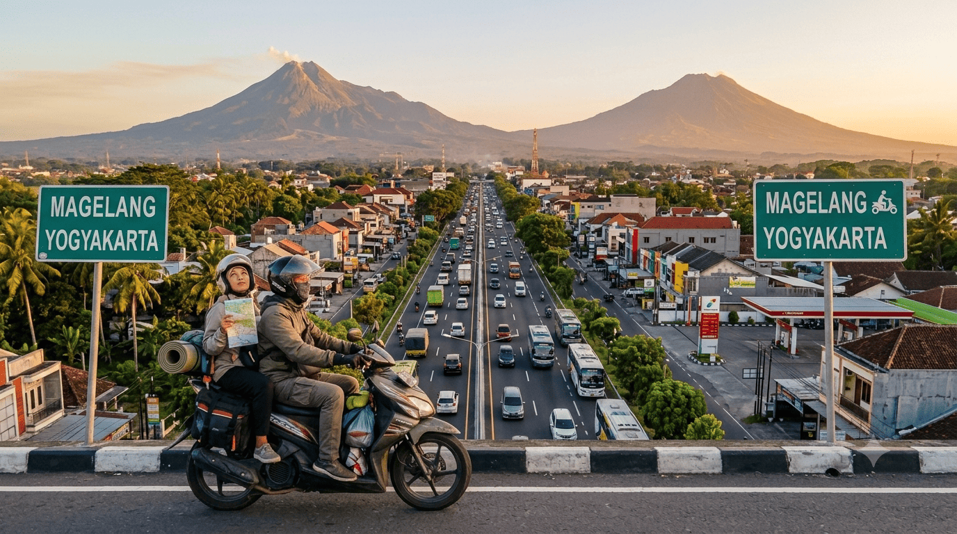 Magelang ke Jogja Berapa Jam