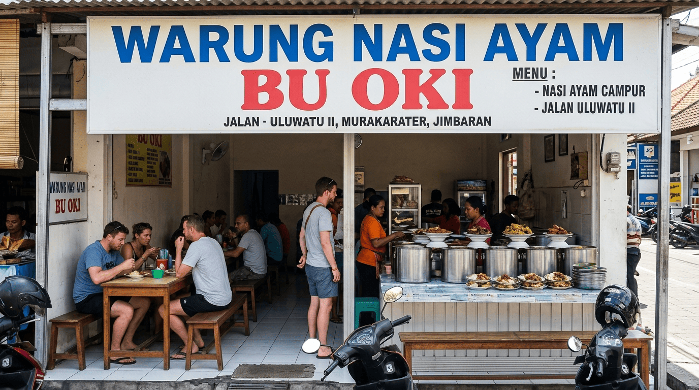 Nasi Ayam Bu Oki Jimbaran