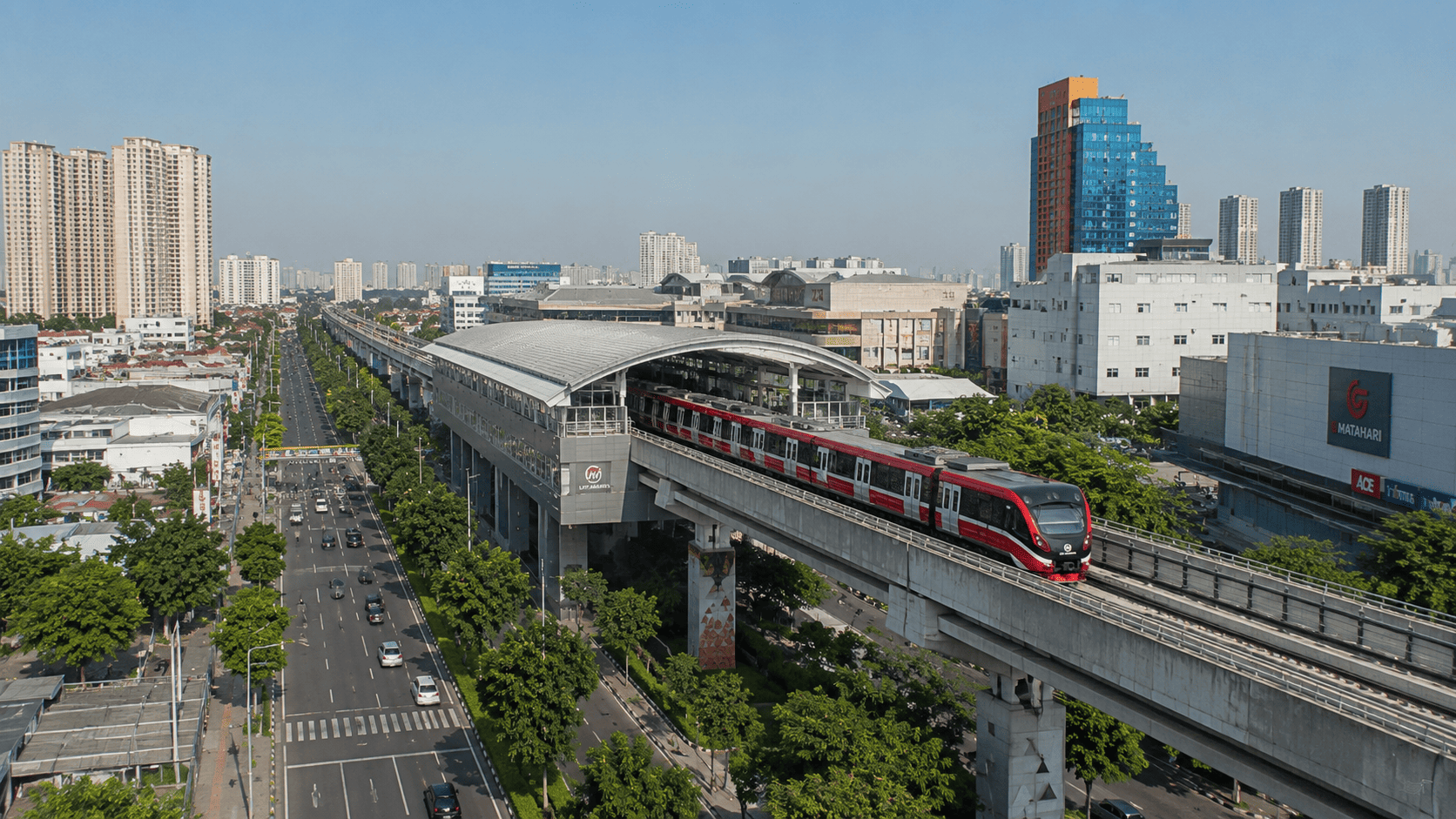 Rute LRT Jakarta