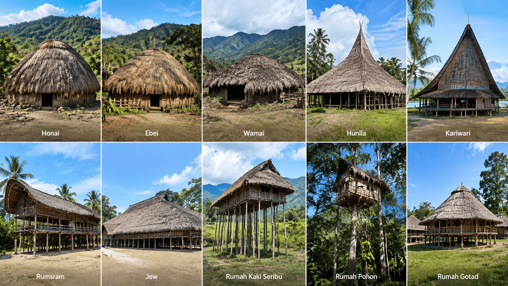 Rumah Adat Papua