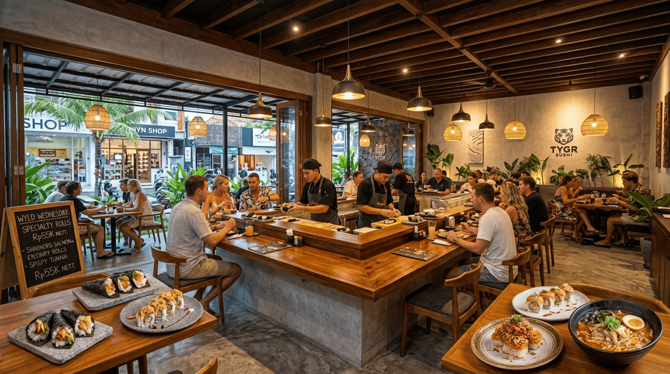Tygr Sushi Canggu