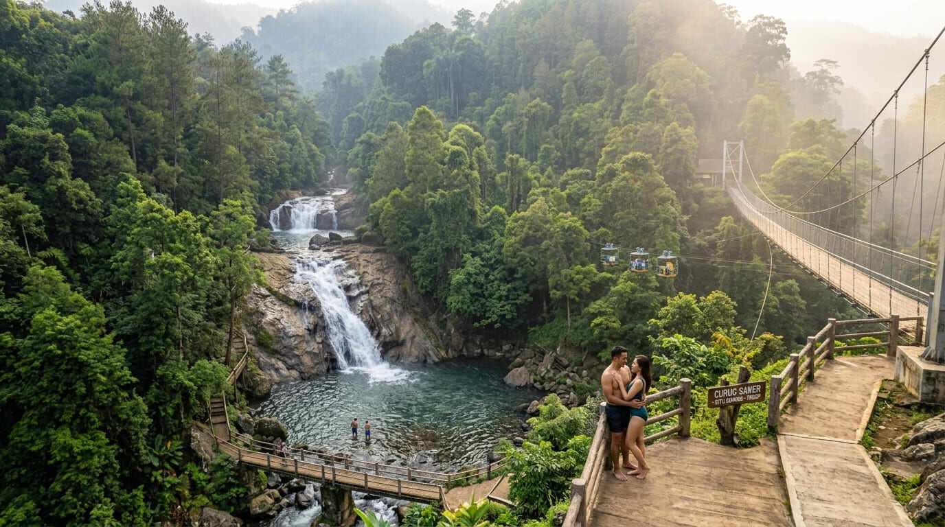 Curug Sawer Sukabumi