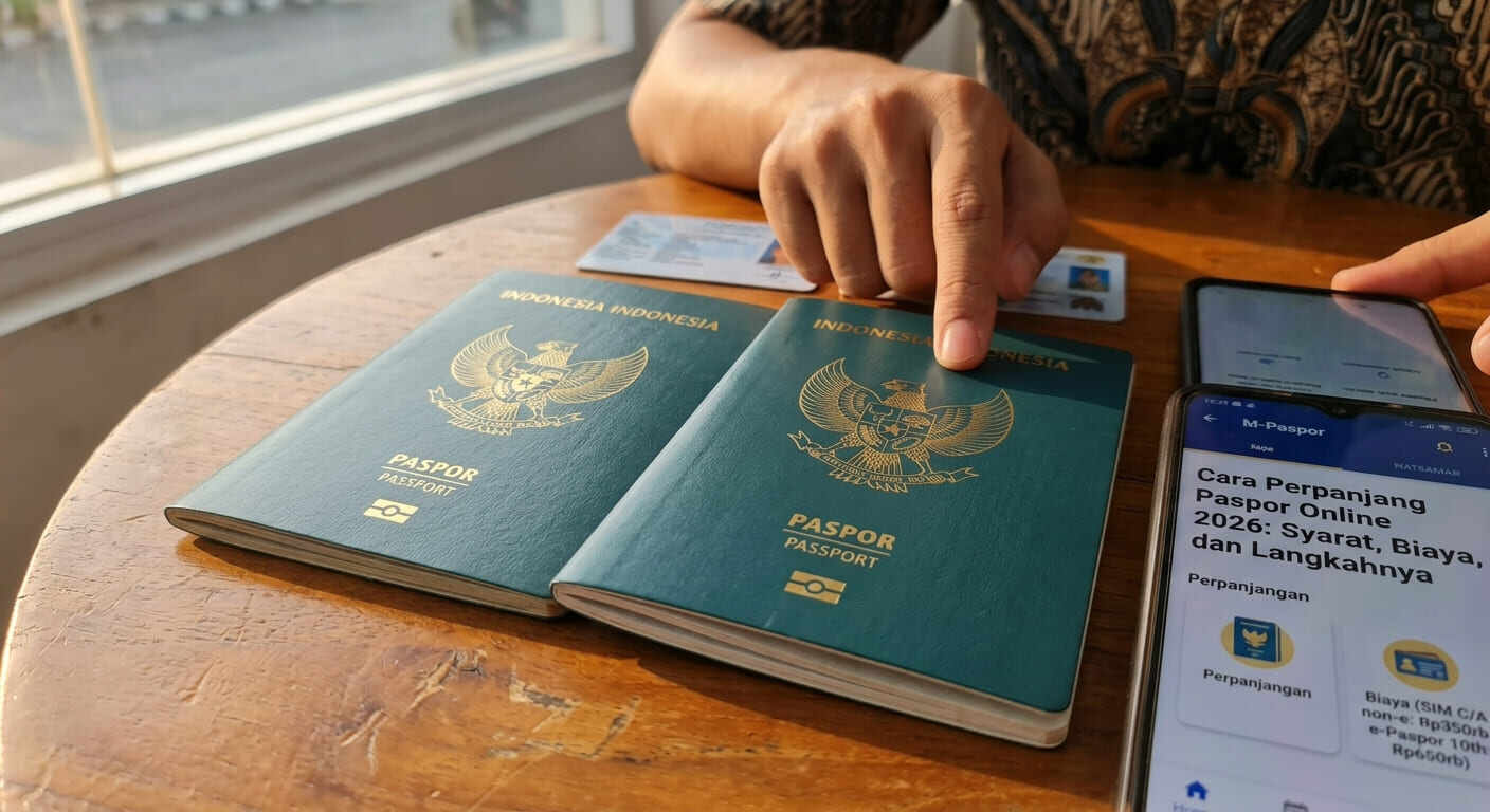Perpanjang Paspor Online