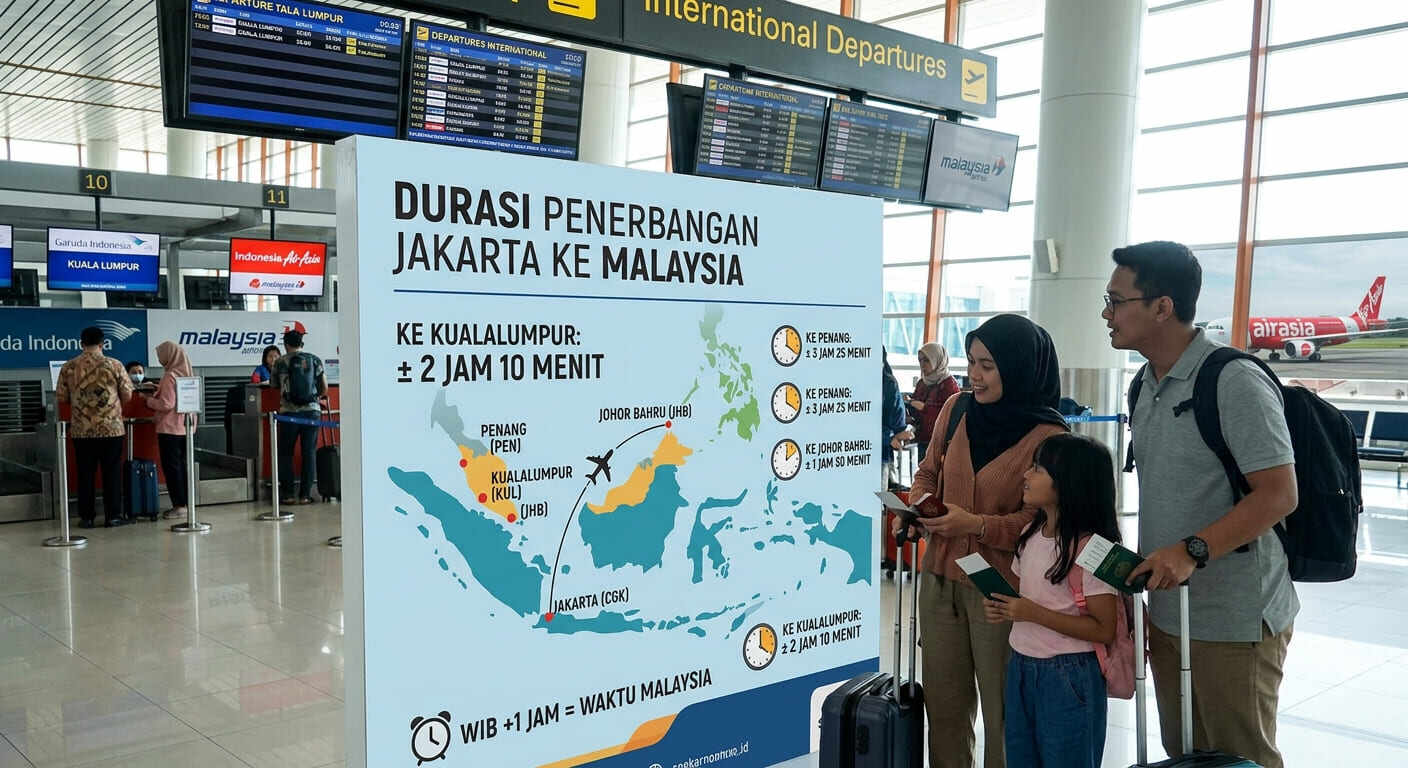 Jakarta ke Malaysia