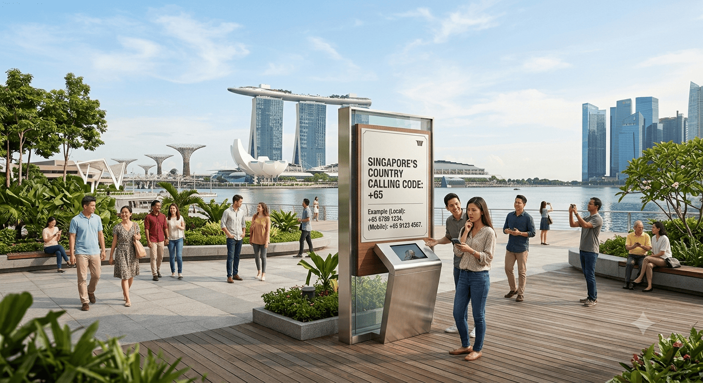 Kode Telepon Singapore