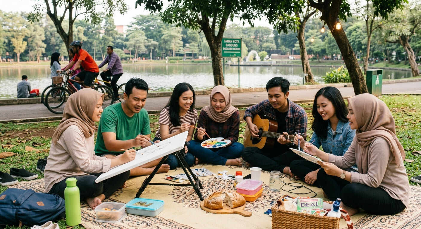 Kegiatan Gratis Bareng Teman