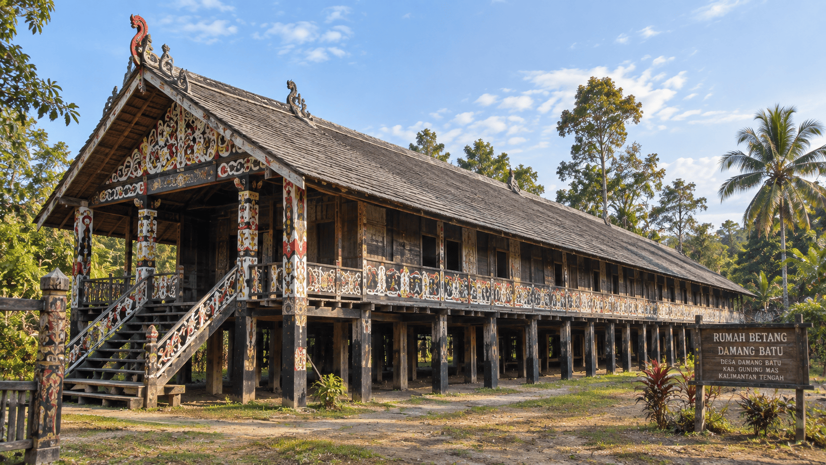 Rumah Adat Kalimantan Tengah