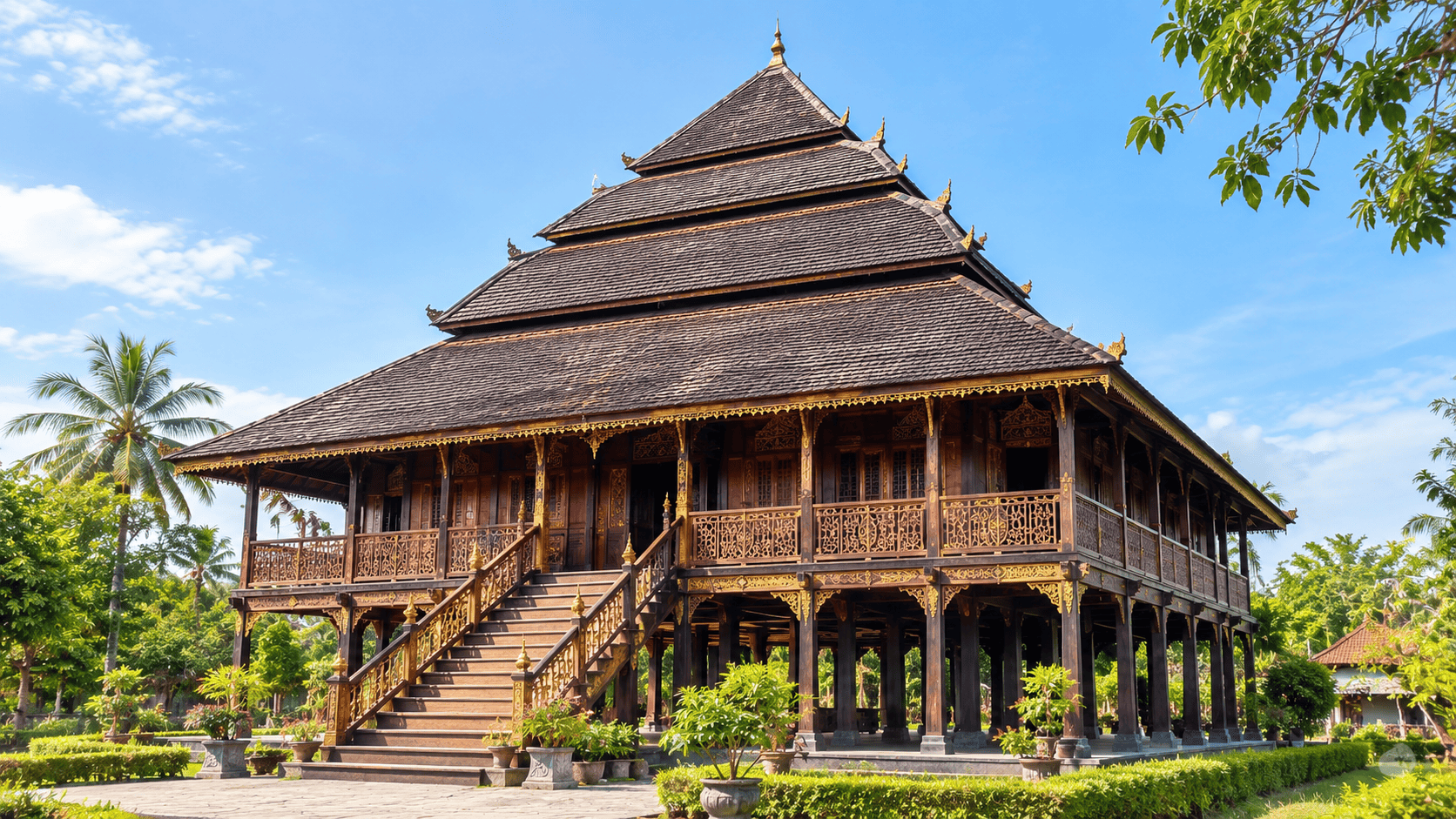 Rumah Adat Sumatra Selatan