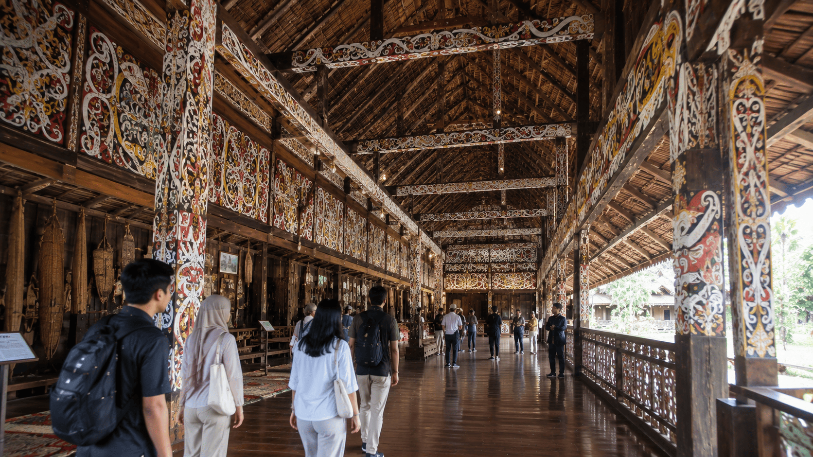 Rumah Adat Kalimantan Timur 