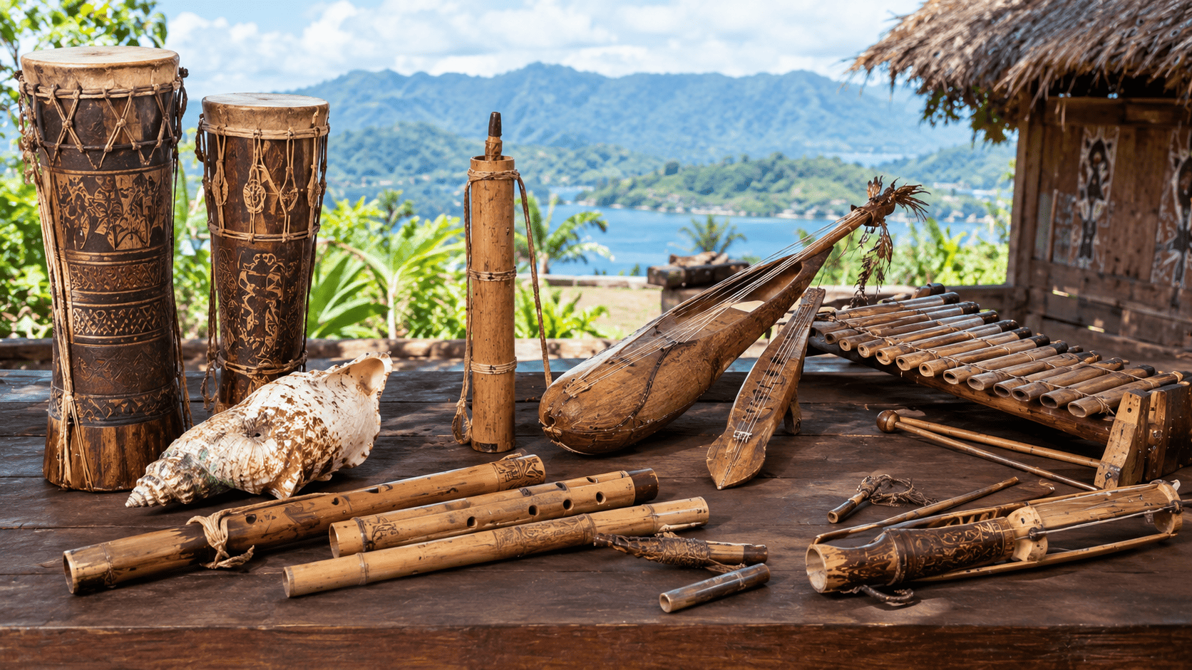 Alat Musik Tradisional Papua