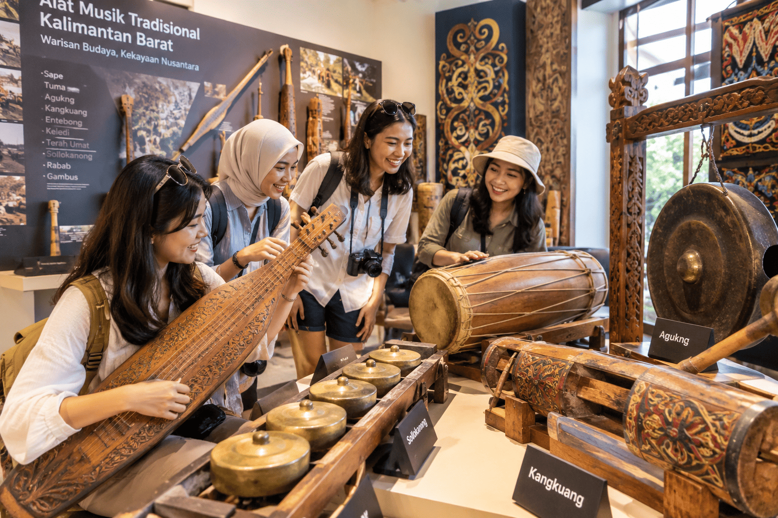Alat Musik Tradisional Kalimantan Barat
