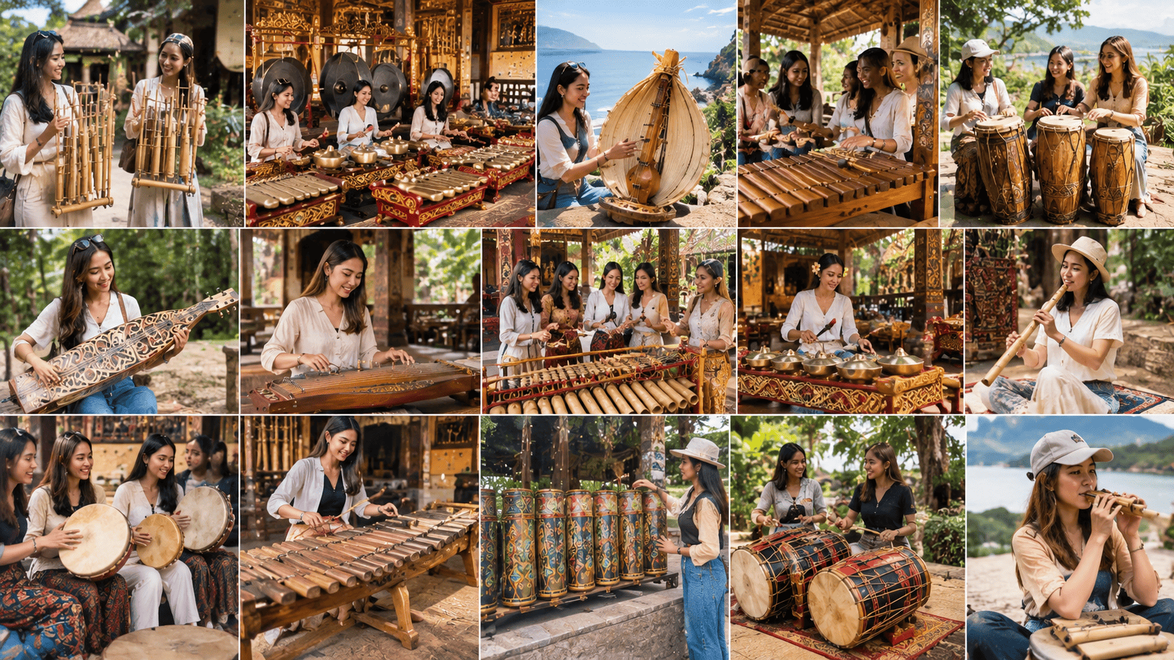 Alat Musik Tradisional Indonesia
