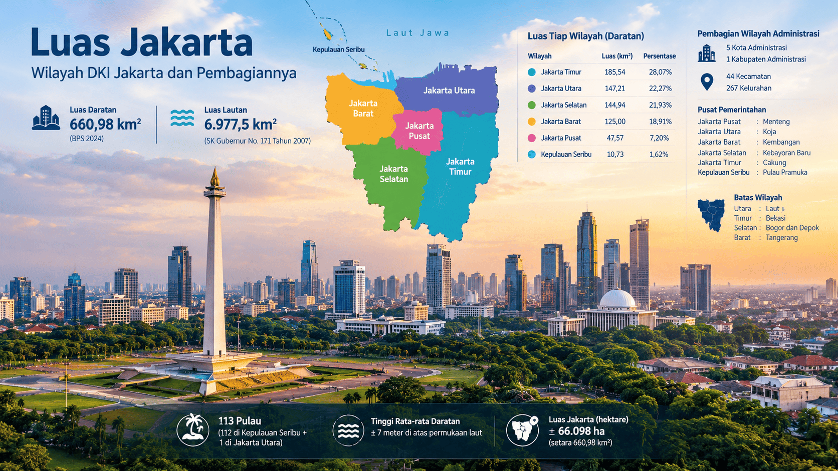 Luas Jakarta
