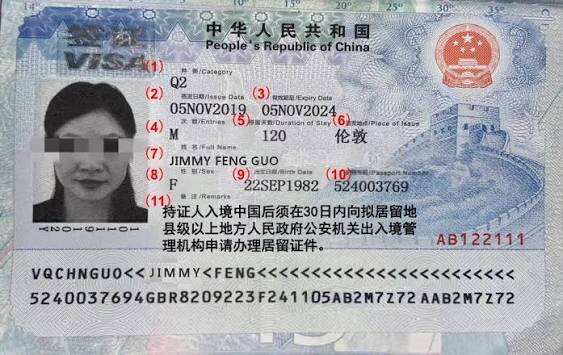 Visa China
